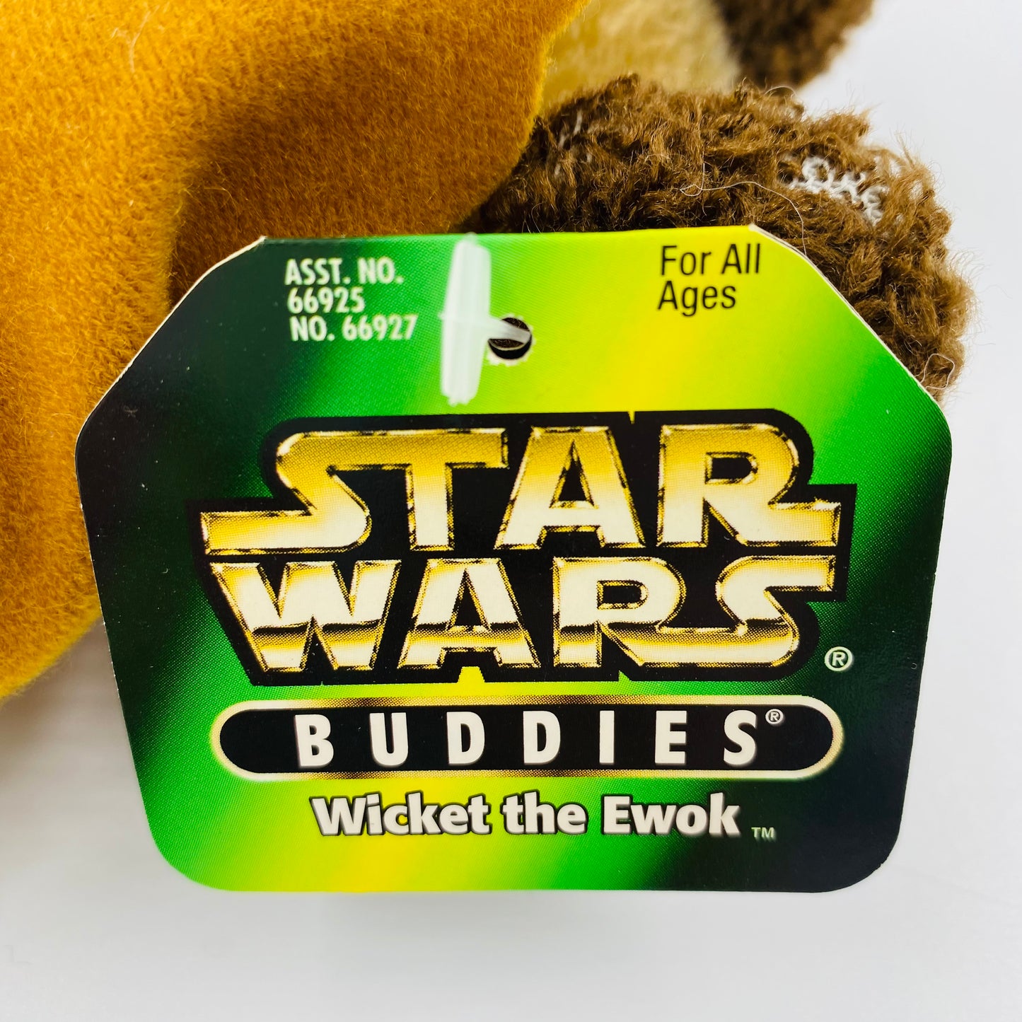 Star Wars Buddies: Wicket the Ewok bean bag plush (1997) Kenner