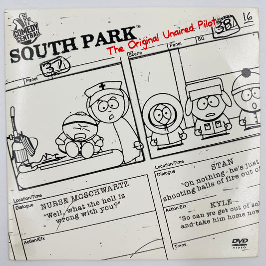 South Park The Original Unaired Pilot DVD (2003) Warner Home Video