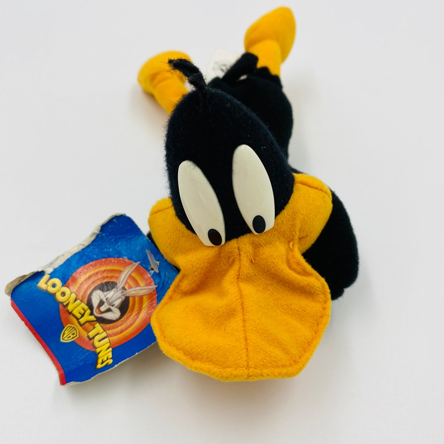 Looney Tunes Daffy Duck bean bag plush (1997) Play-By-Play