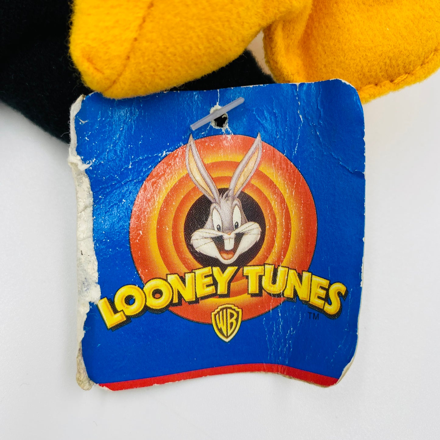 Looney Tunes Daffy Duck bean bag plush (1997) Play-By-Play