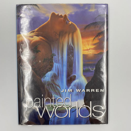 Jim Warren: Painted Worlds hardcover (2001) Paper Tiger