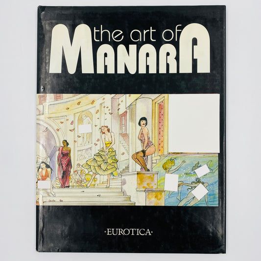 Manara: The Art of Manara first edition hardcover (1994) Eurotica