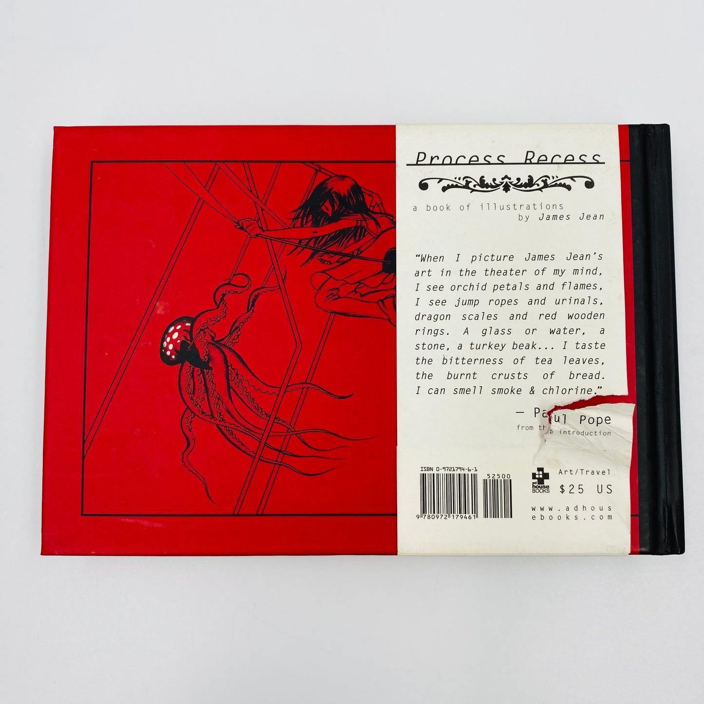 Process Recess James Jean: Selected Paintings Sketchbooks & Illustrations 1999-2004 first printing hardcover (2005) ad house Books