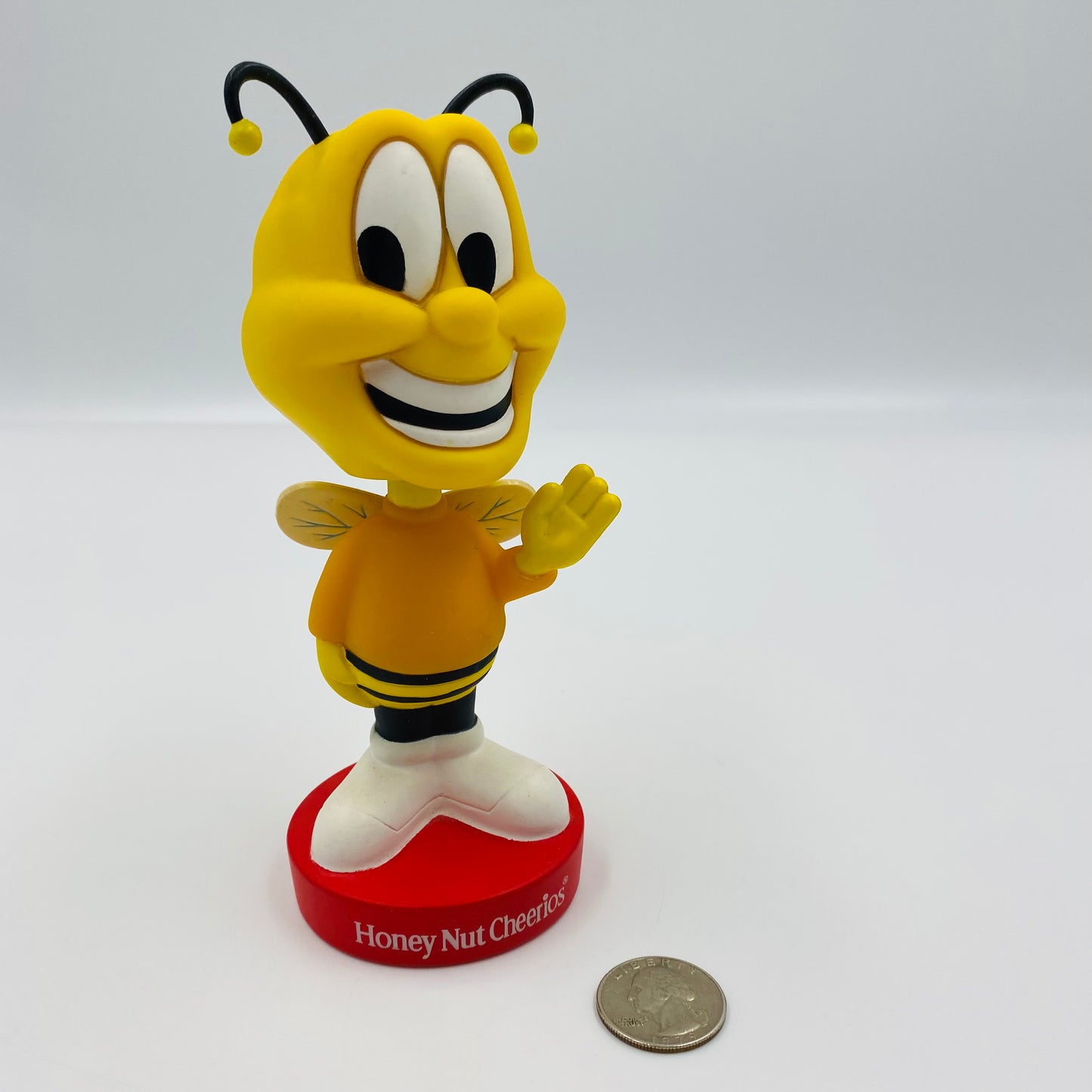 Wacky Wobbler General Mills Honey Nut Cheerios Buzz the Bee boxed 7" bobblehead (2000's) Funko
