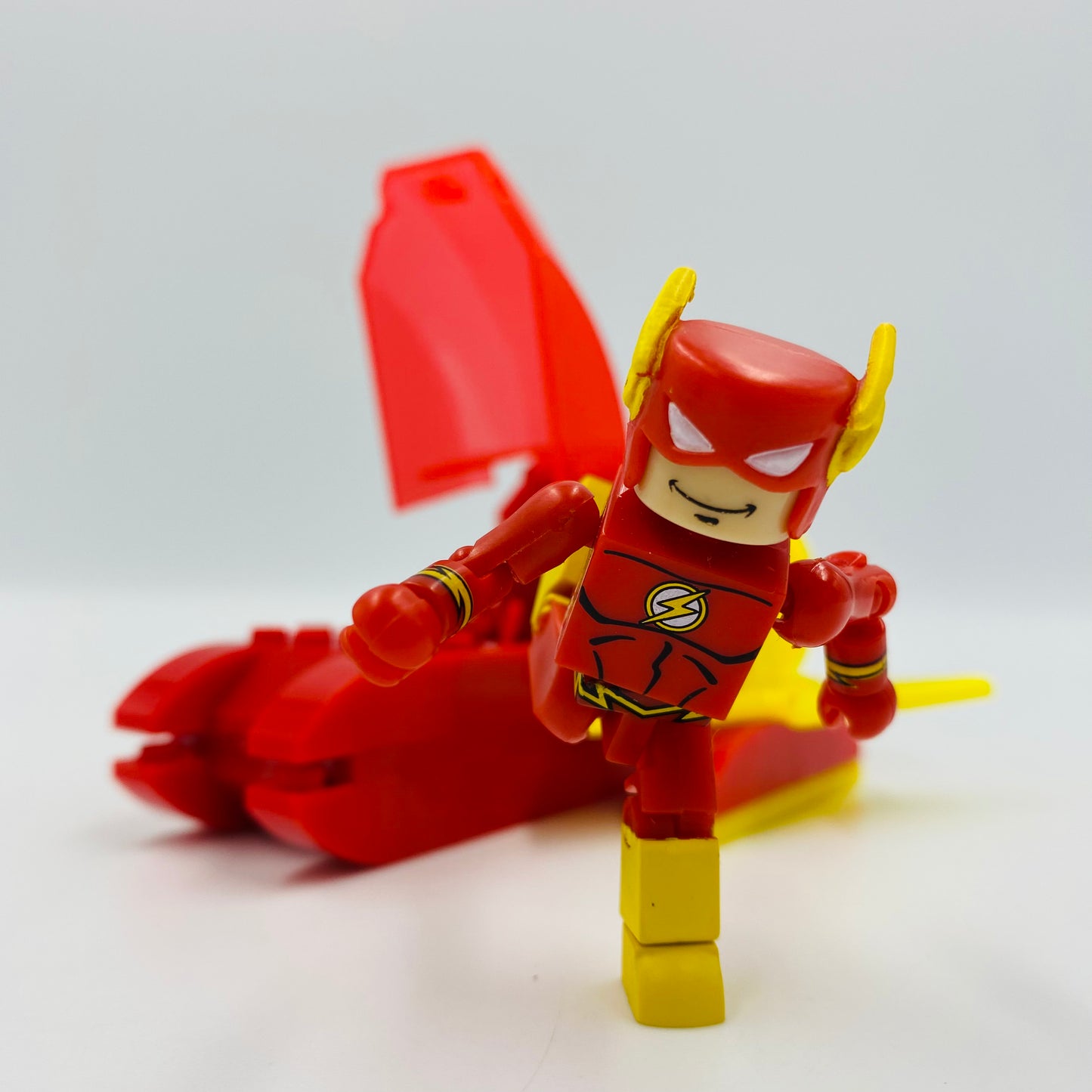 C3 Construction Justice League Unlimited: The Flash Mini Flyer with Minimates figure (2004) Play Along/JAKKS Pacific & Art Asylum