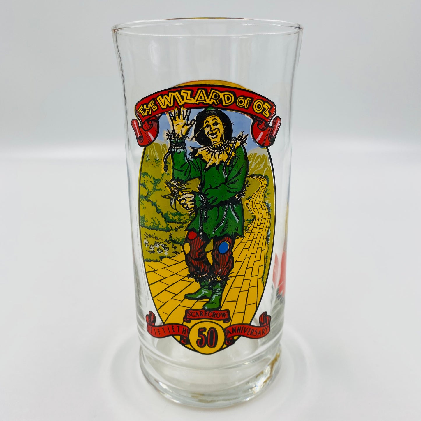 Wizard of Oz Coca-Cola drinking glasses set of 6 includes Dorothy, Scarecrow, Tin Man, Cowardly Lion, Glinda & The Wicked Witch (1989)