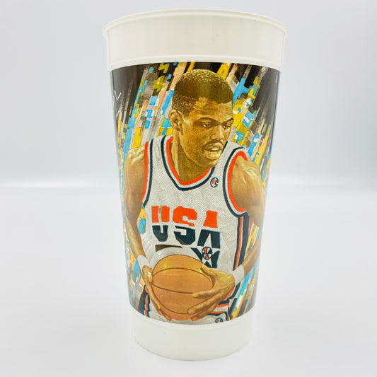 USA Basketball Dream Team David Robinson 32oz plastic cup (1992) McDonald's