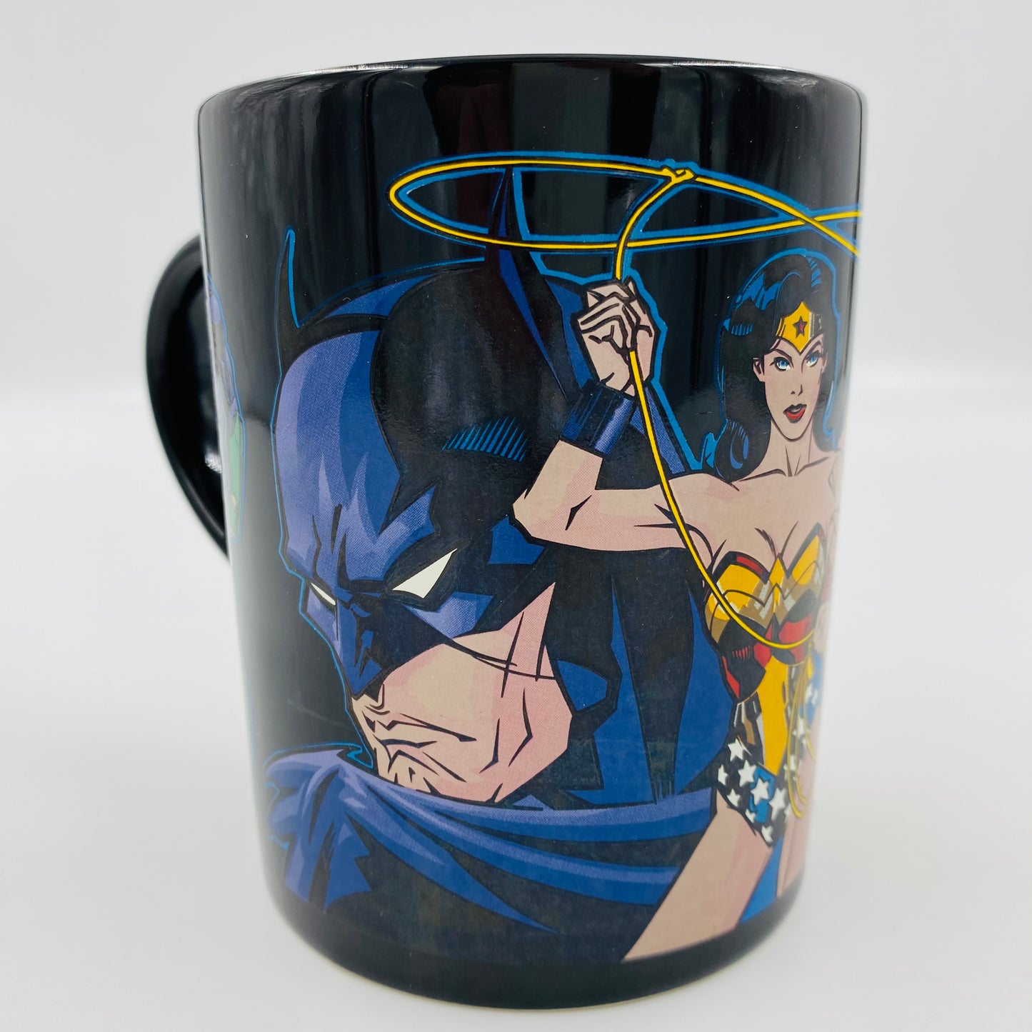 Warner Bros. Studio Store: DC Heroes coffee mug (1999) WB/DC