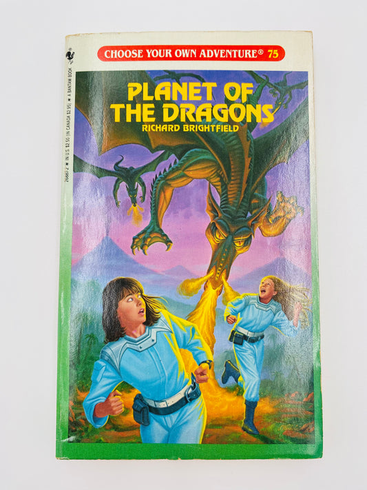 Choose Your Own Adventure book 75: Planet of the Dragons