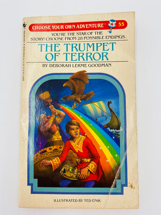 Choose Your Own Adventure book 55: The Trumpet of Terror