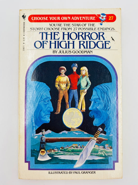 Choose Your Own Adventure book 27: The Horror of High Ridge