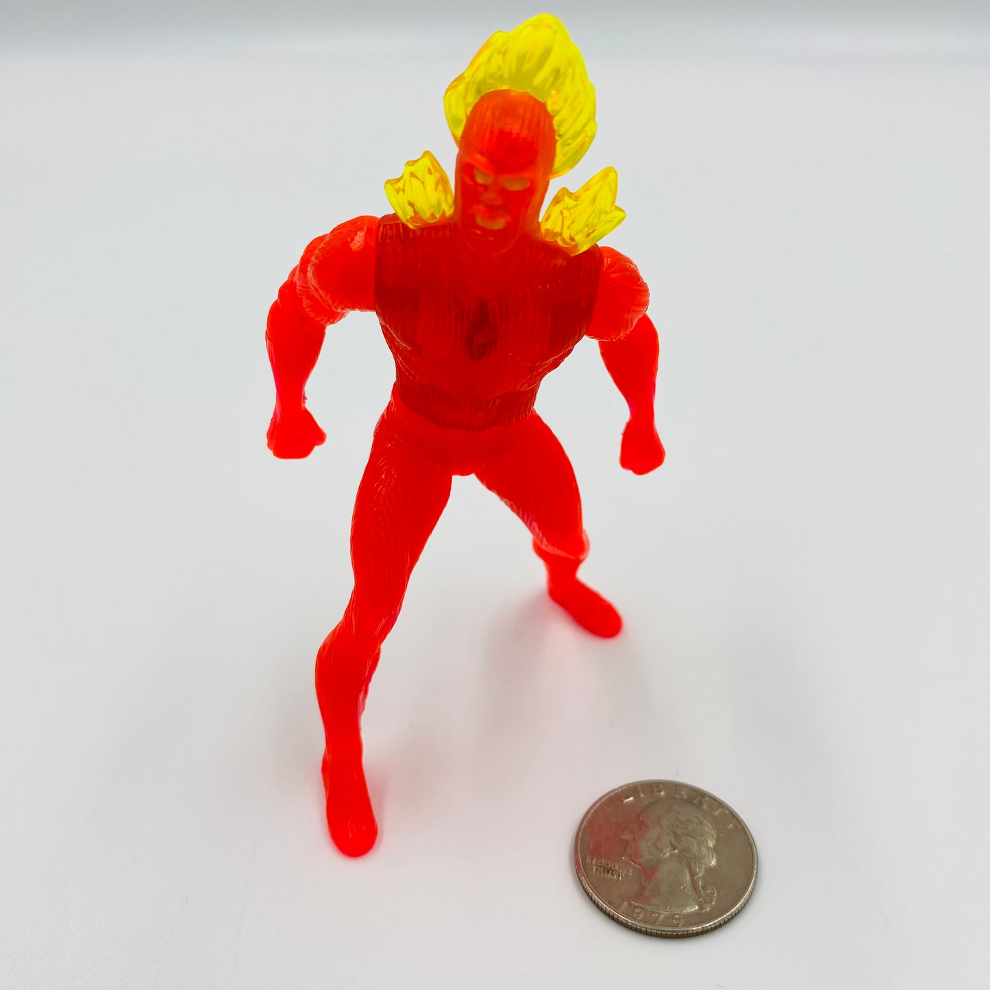 Marvel Super Heroes Human Torch McDonald's Happy Meal toy (1996) loose