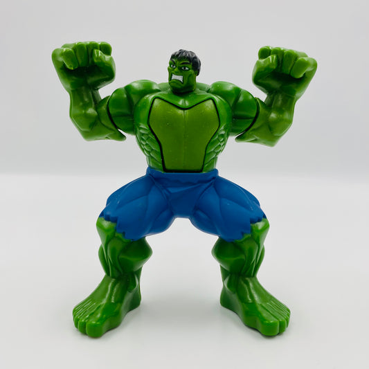 Incredible Hulk Power Flex Hulk figure Burger King Kids' Meals toy (2008) loose