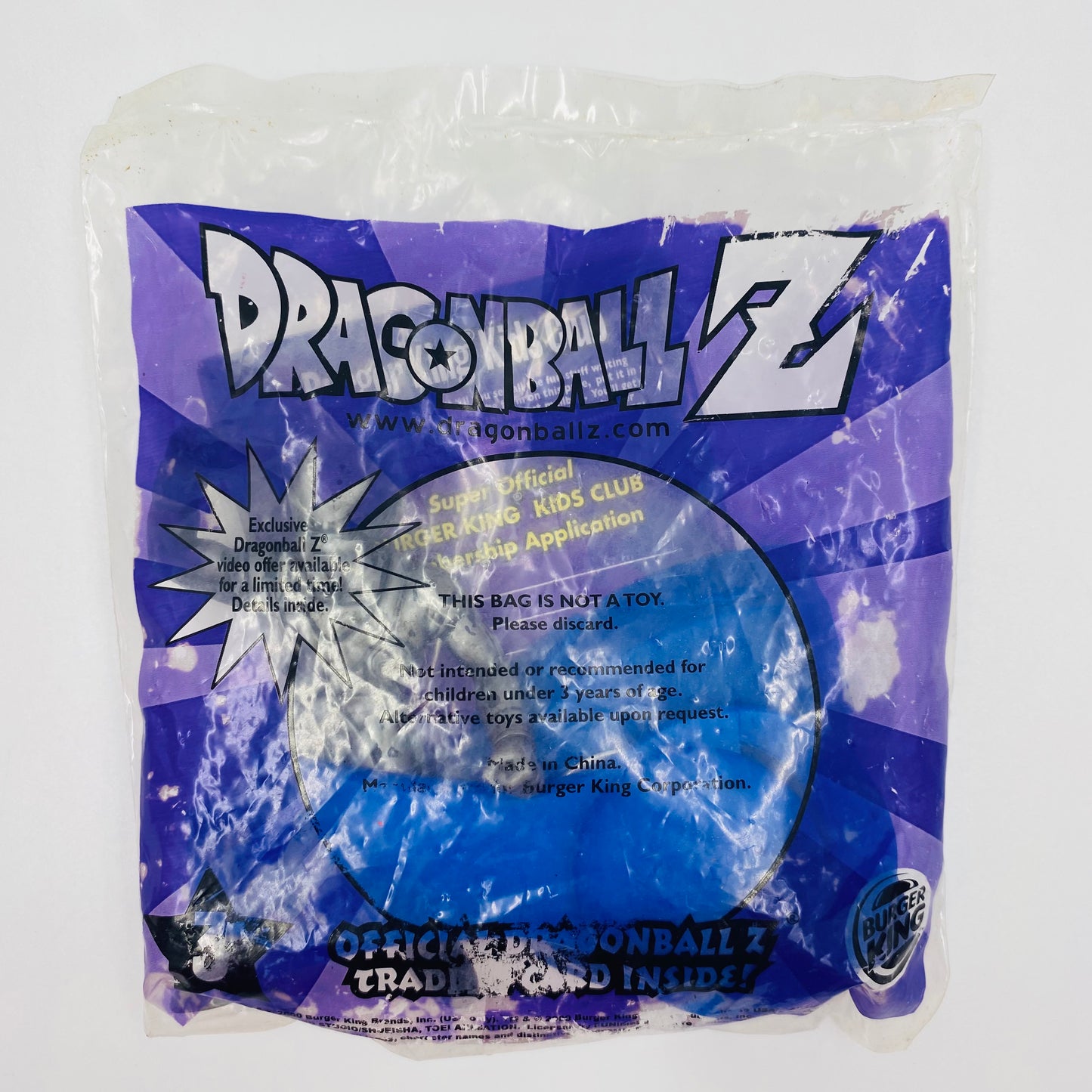 Dragonball Z Krillin Burger King Kids' Meals toy (2000) bagged