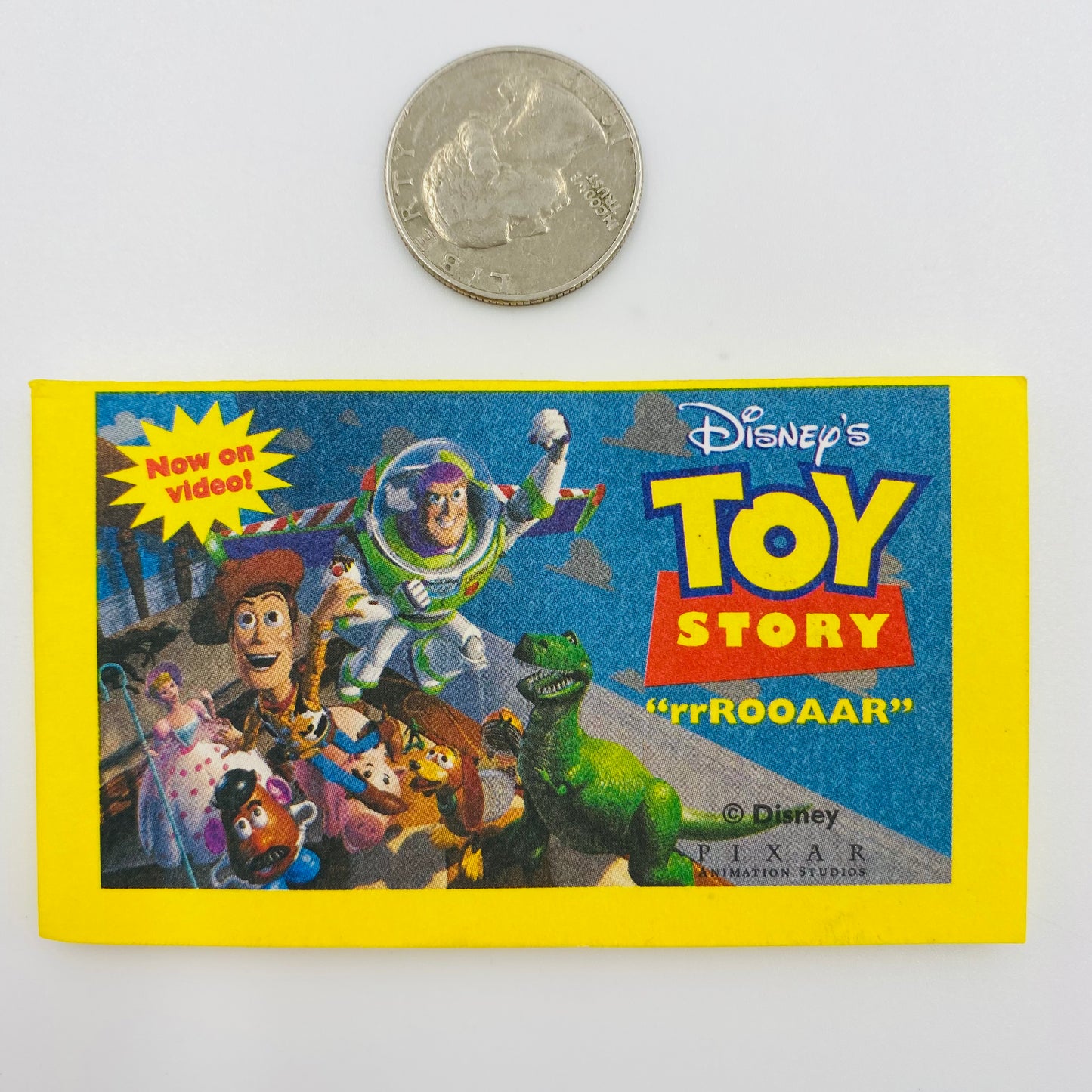 Toy Story Cinnamon Toast Crunch flip book: “rrROOAAR” & “Look Buzz An Alien”