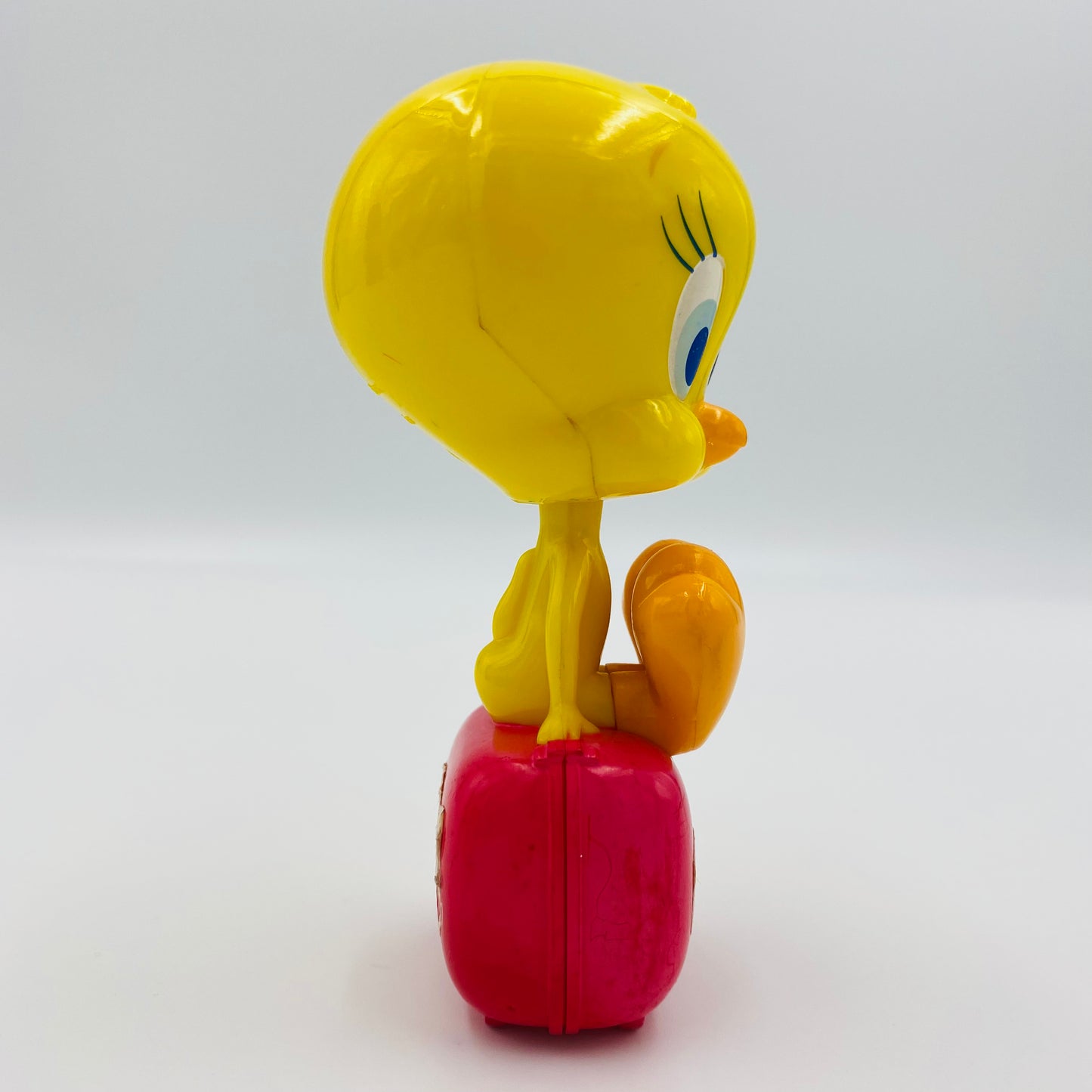 Looney Tunes Back in Action Tweety Bird bobblehead Wendy's Kids' Meal Toy (2003) loose