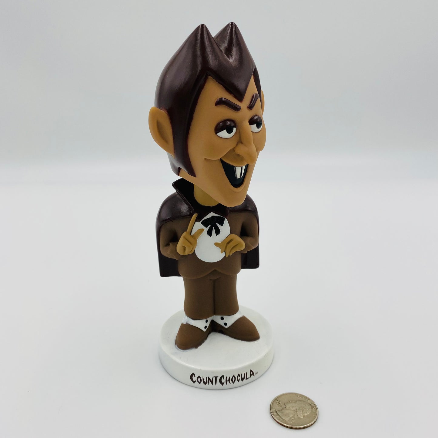 Wacky Wobbler General Mills Count Chocula boxed 7" bobblehead (2000) Funko