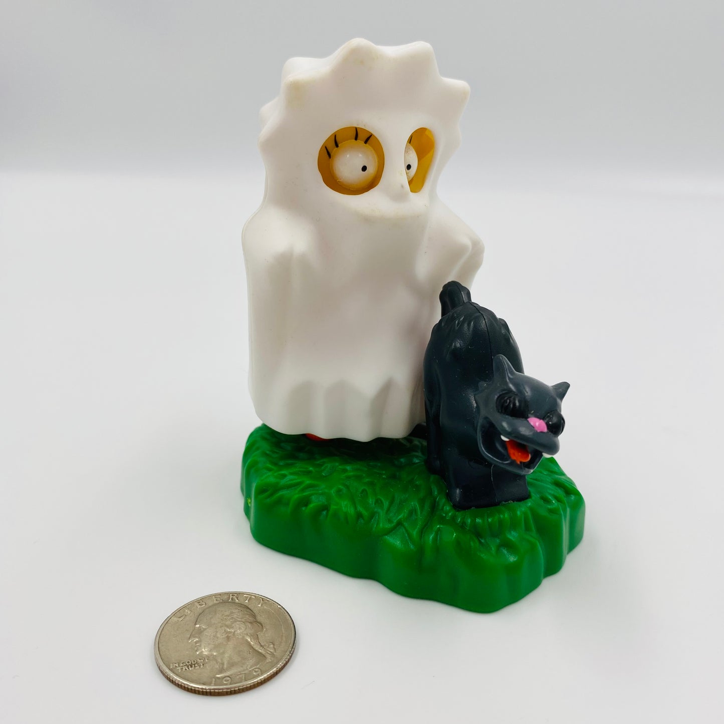 The Simpsons Spooky Light-Ups Lisa & Snowball II Burger King Kids' Meals toy (2001) loose