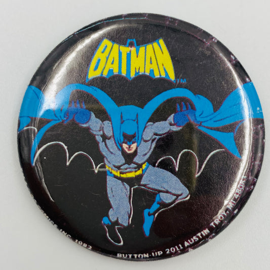 Batman: Logo Leap pinback button (1982)