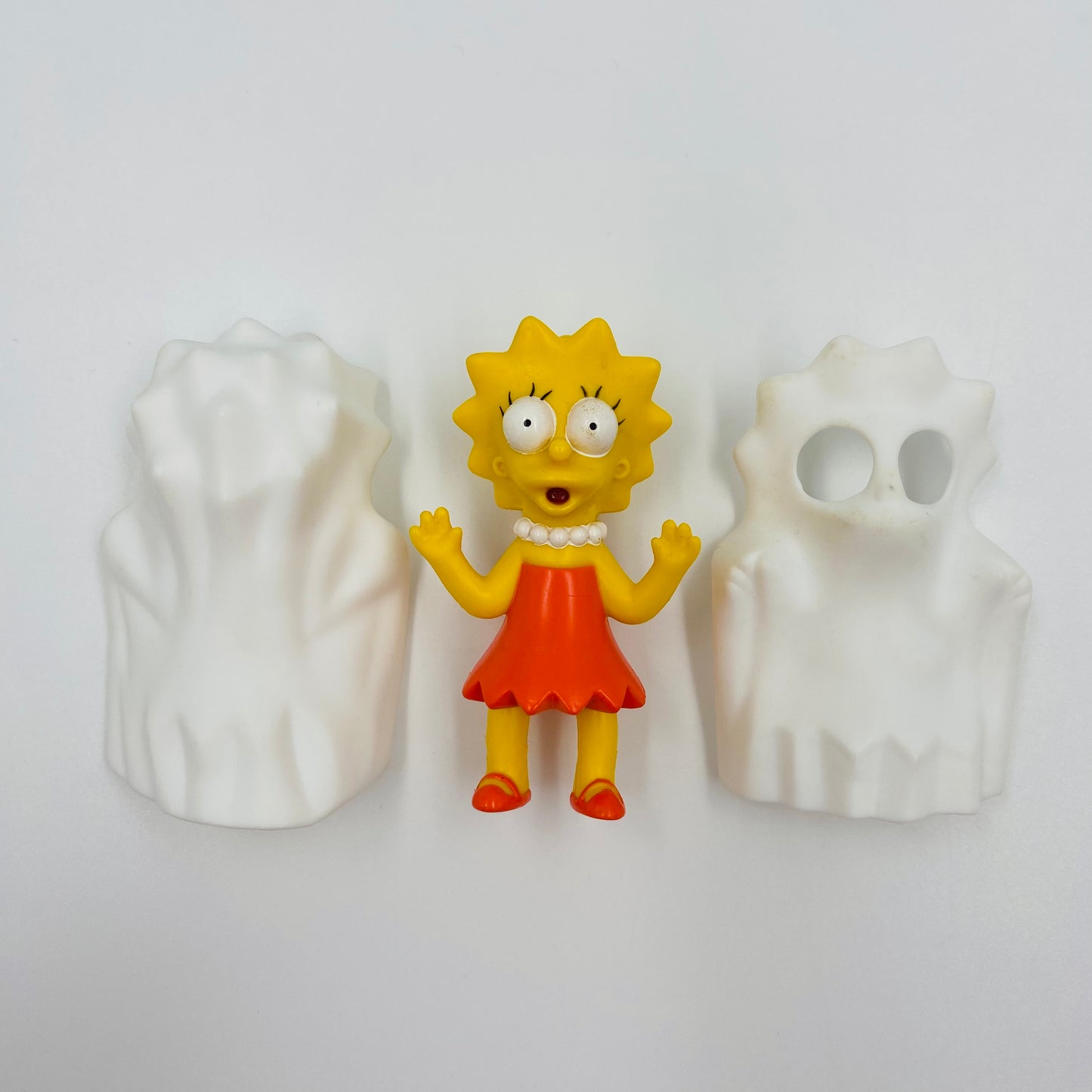 The Simpsons Spooky Light-Ups Lisa & Snowball II Burger King Kids' Meals toy (2001) loose