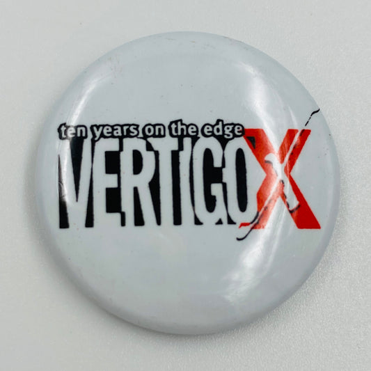 Vertigo Comics Vertigo X promo pinback button (2003)