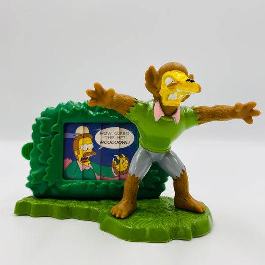 The Simpsons Creepy Classics Ned Flanders Burger King Kids' Meals toy (2002) loose