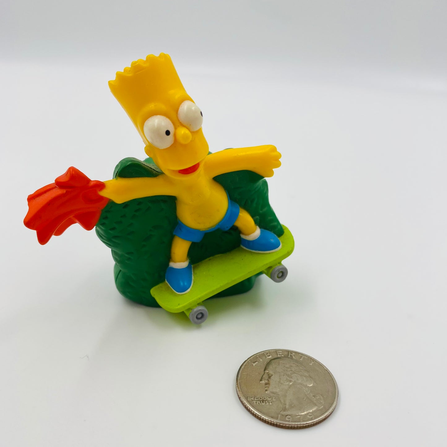 The Simpsons Movie Bart Simpson Burger King Kids' Meals toy (2007) loose