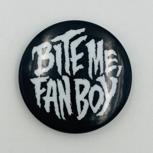 Lobo: Bite Me Fan Boy pinback button (1992)