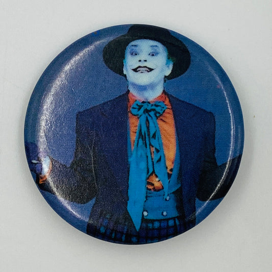 Batman '89 Here’s Joker! pinback button (1989)