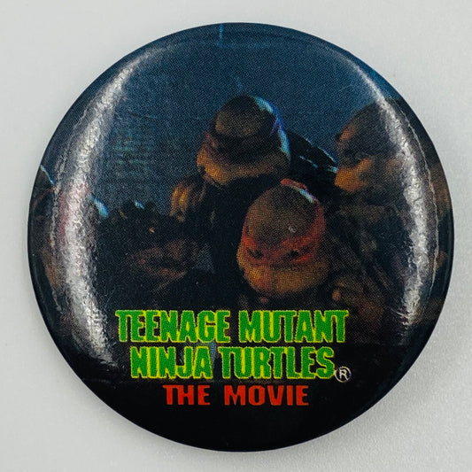 Teenage Mutant Ninja Turtles The Movie Father & Sons pinback button (1990)