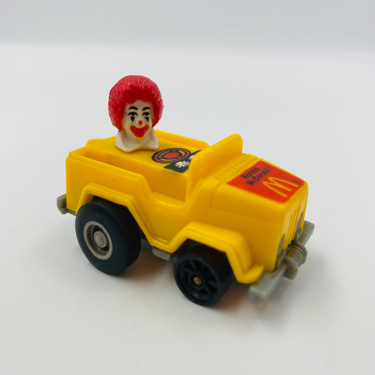 Fast Macs Ronald McDonald Runabout car McDonald's Happy Meal toy (1985) loose