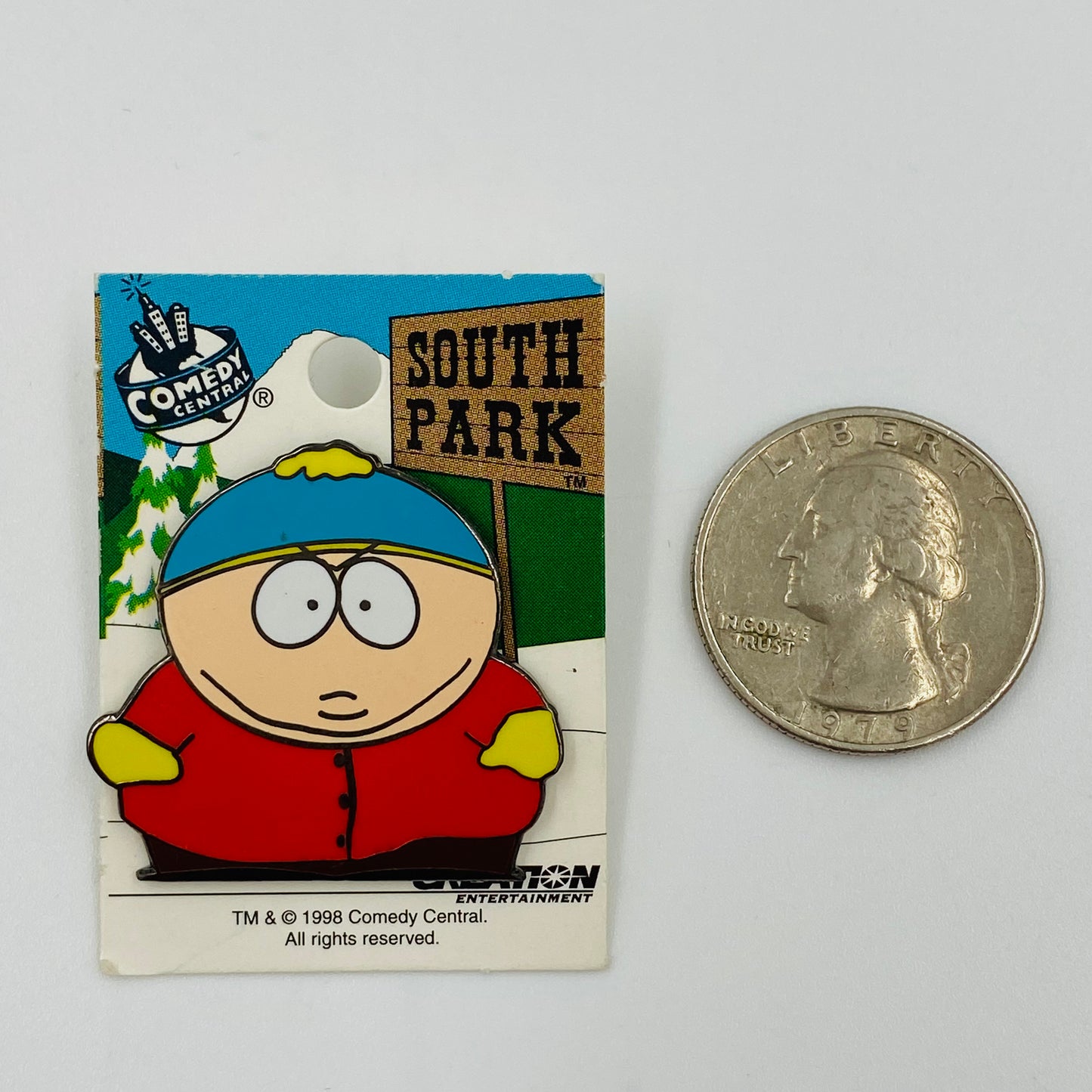 South Park Cartman pin (1998) Creation Entertainment