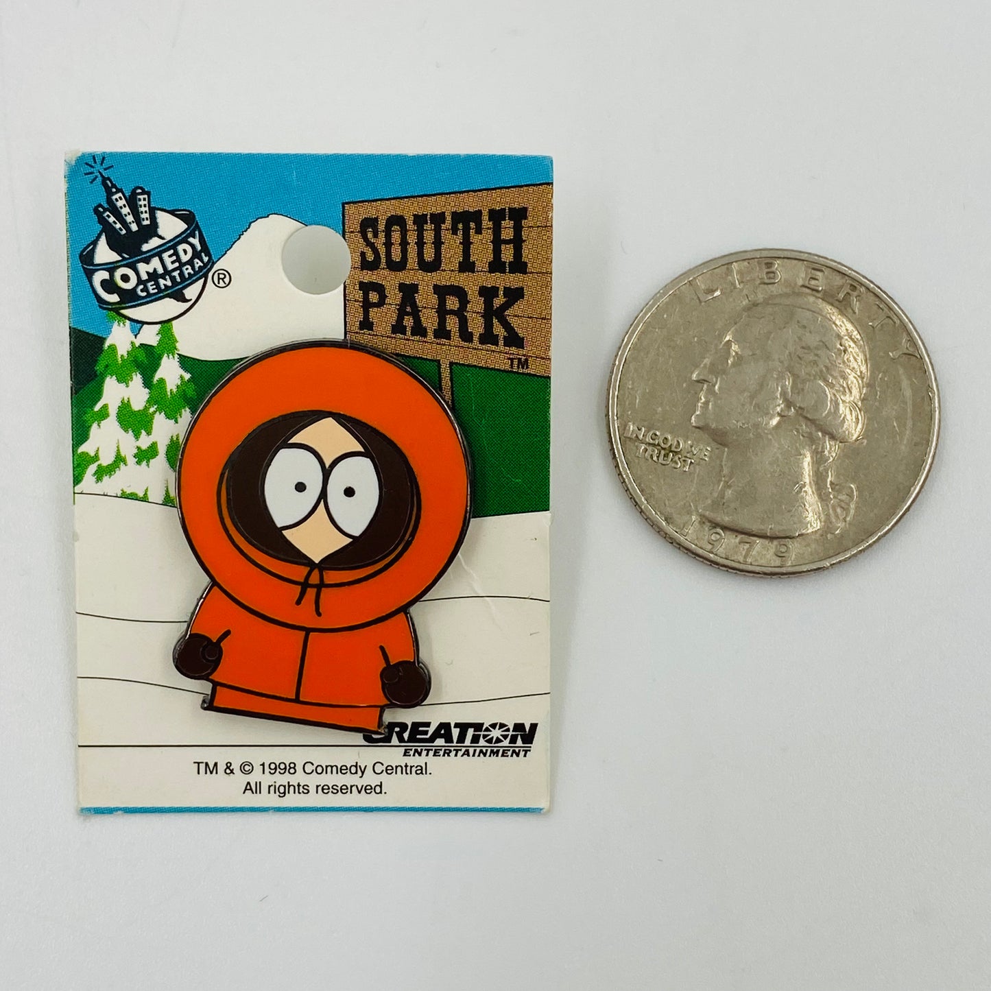 South Park Kenny pin (1998) Creation Entertainment