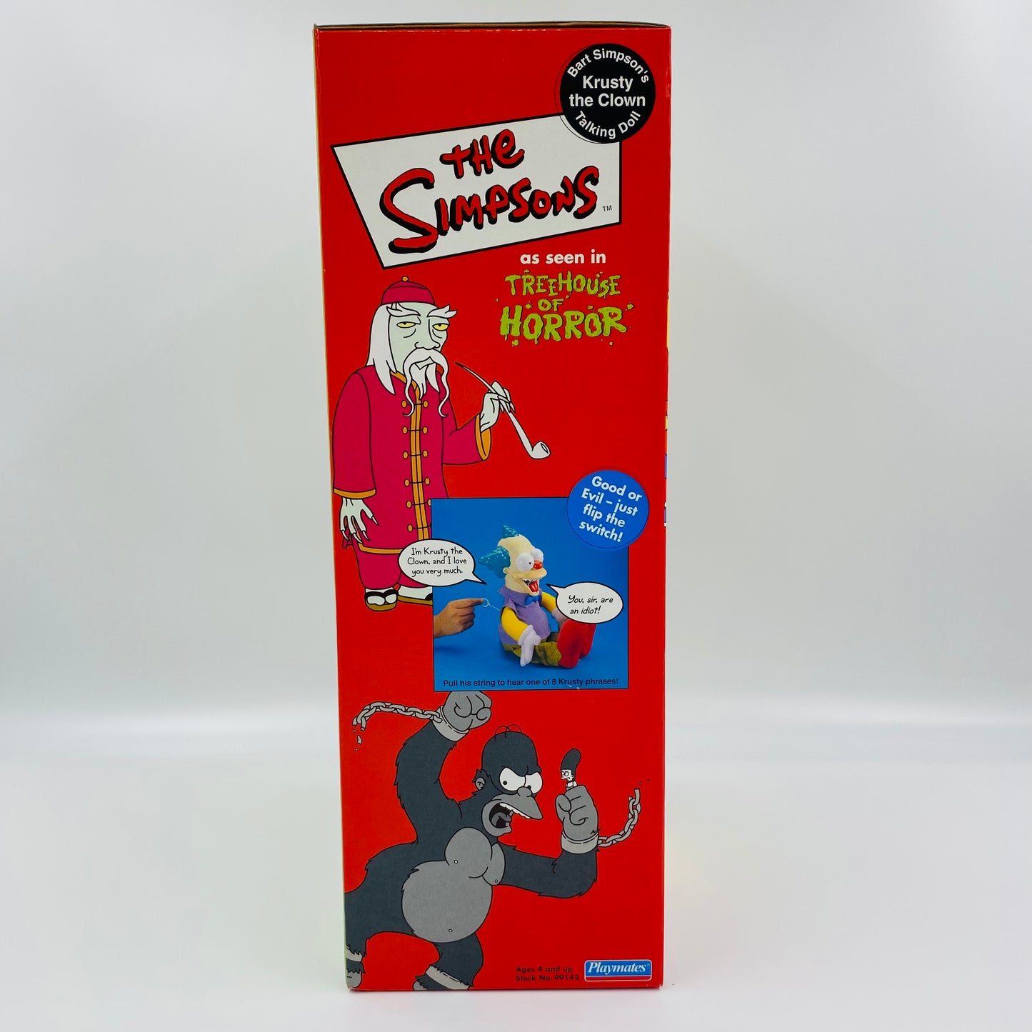 The Simpsons Krusty boxed doll (2001) Playmates