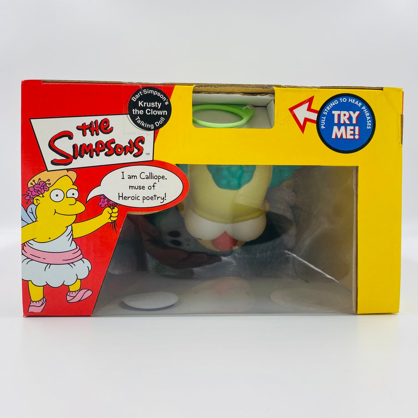The Simpsons Krusty boxed doll (2001) Playmates