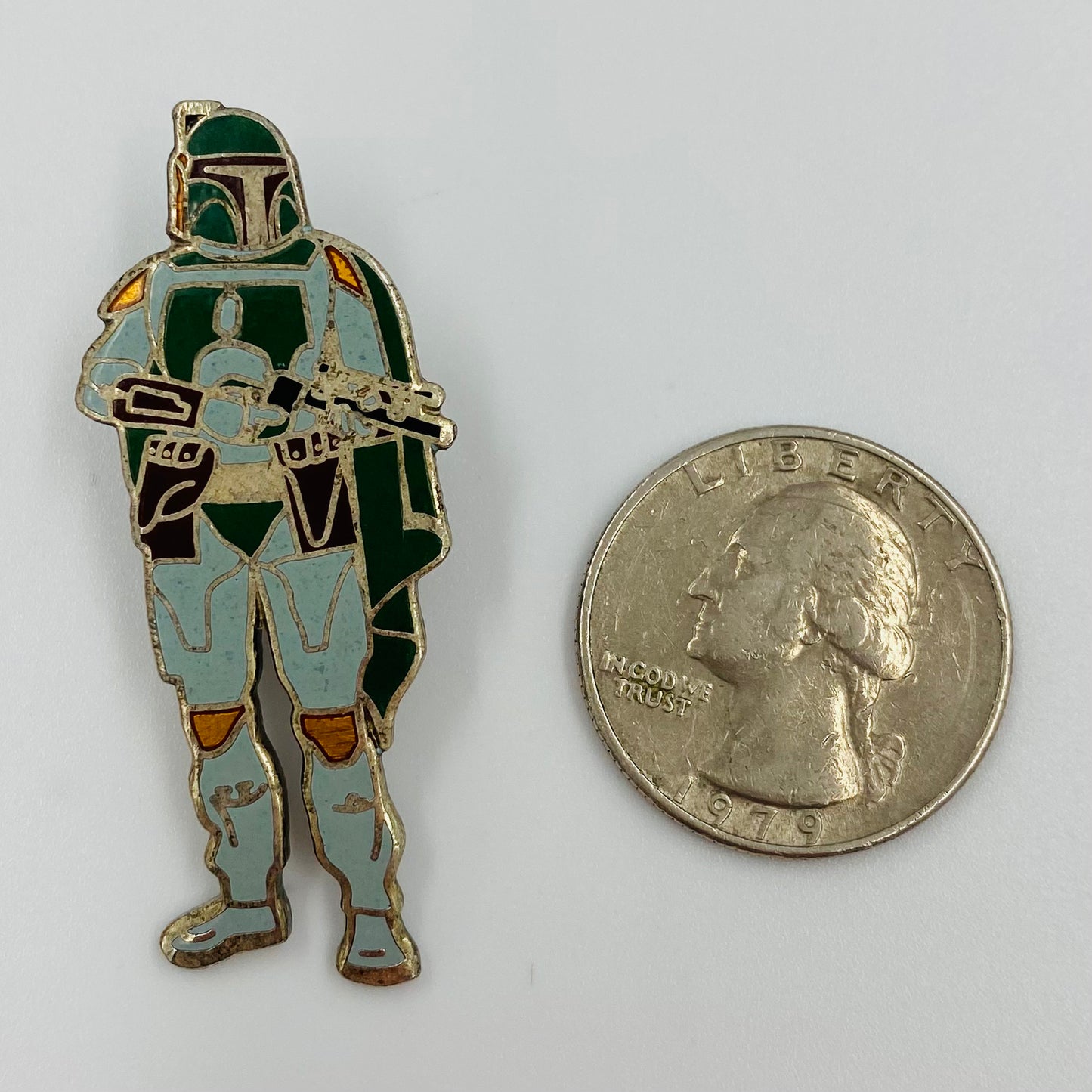 Star Wars Boba Fett pin (1994) The Hollywood Pins