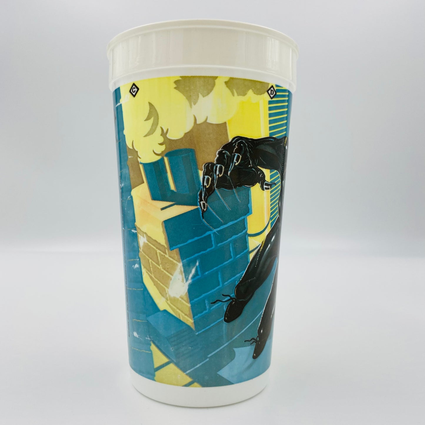 Batman Returns Catwoman 32oz plastic cup (1992) McDonald's