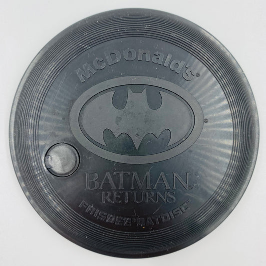Batman Returns Frisbee Batdisc-black (1992) McDonald's