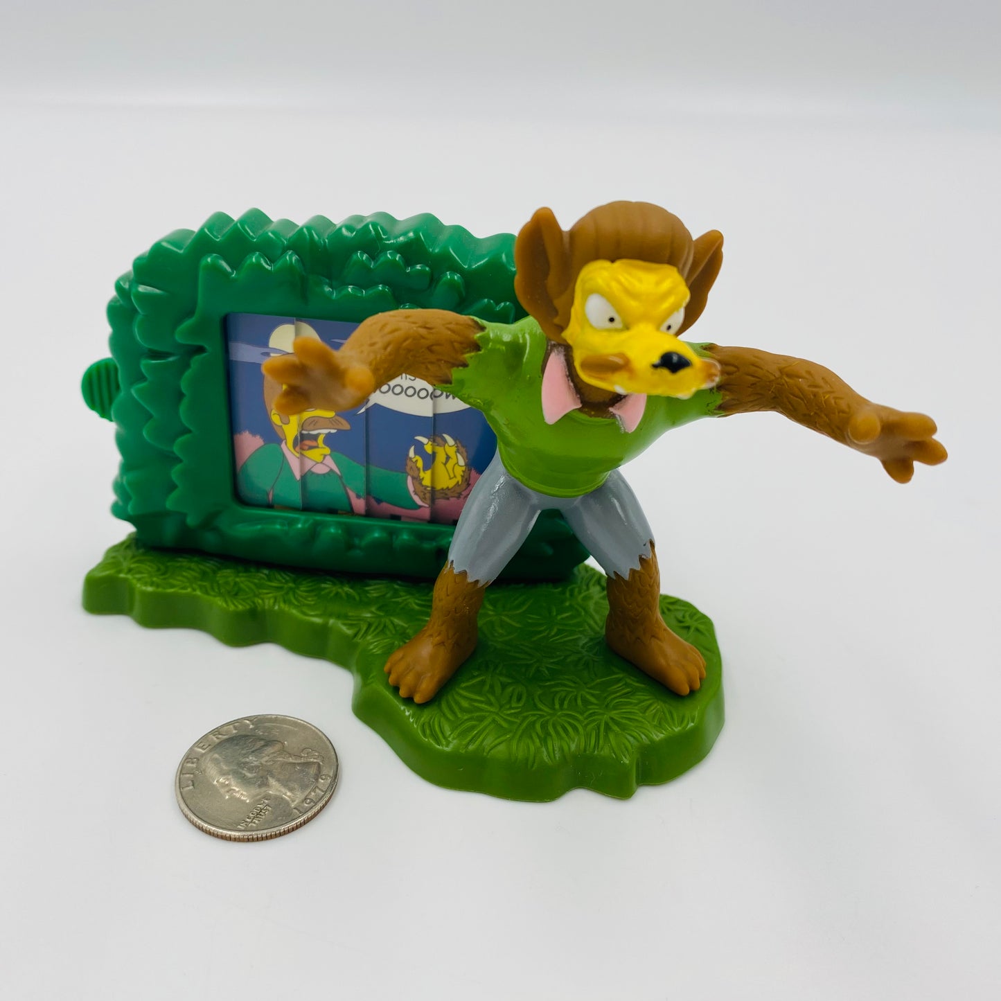 The Simpsons Creepy Classics Ned Flanders Burger King Kids' Meals toy (2002) loose