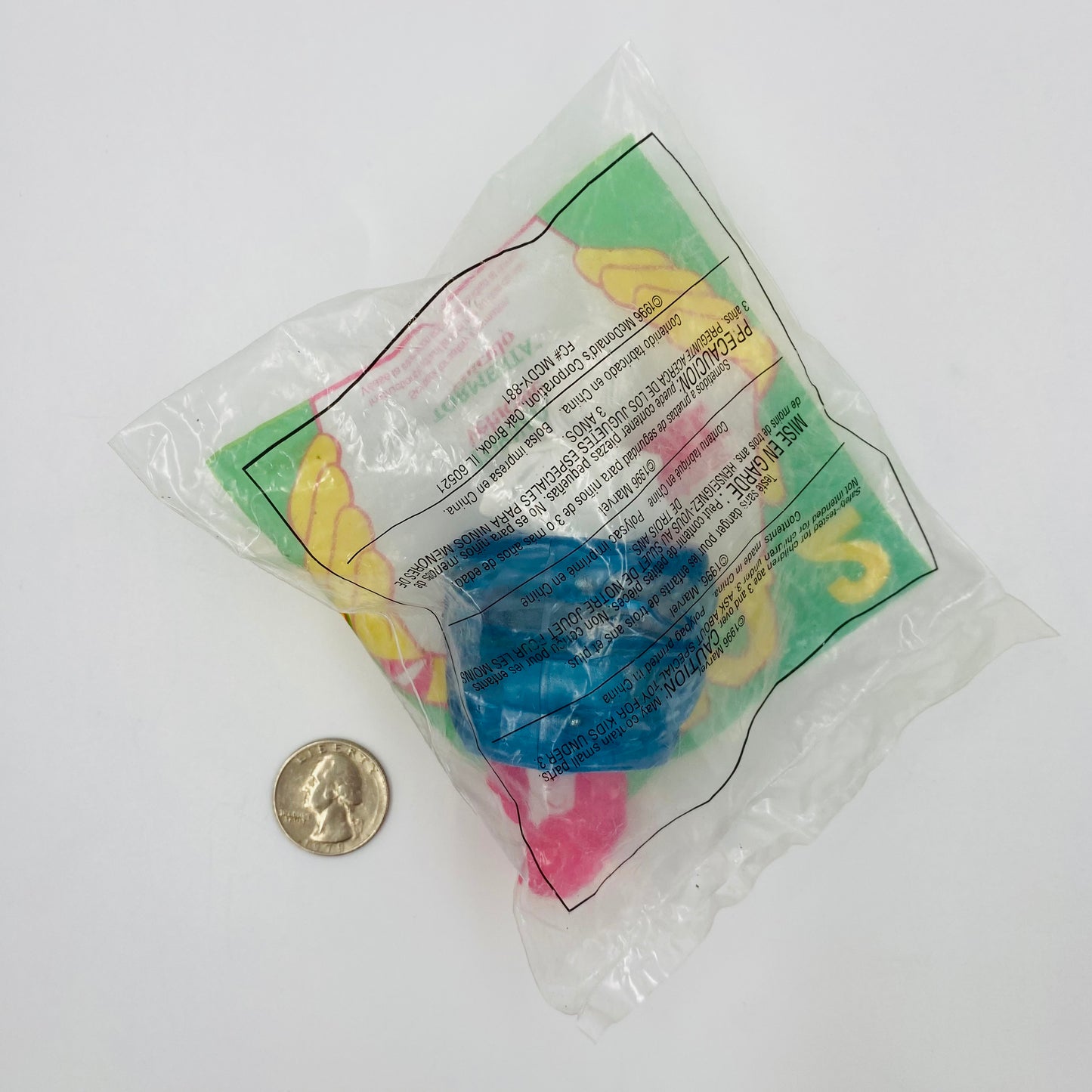 Marvel Super Heroes Storm Vehicle McDonald's Happy Meal toy (1996) bagged