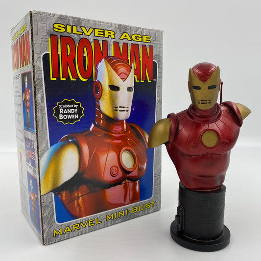 Iron Man “Silver Age” Marvel mini-bust (1999) Bowen Designs