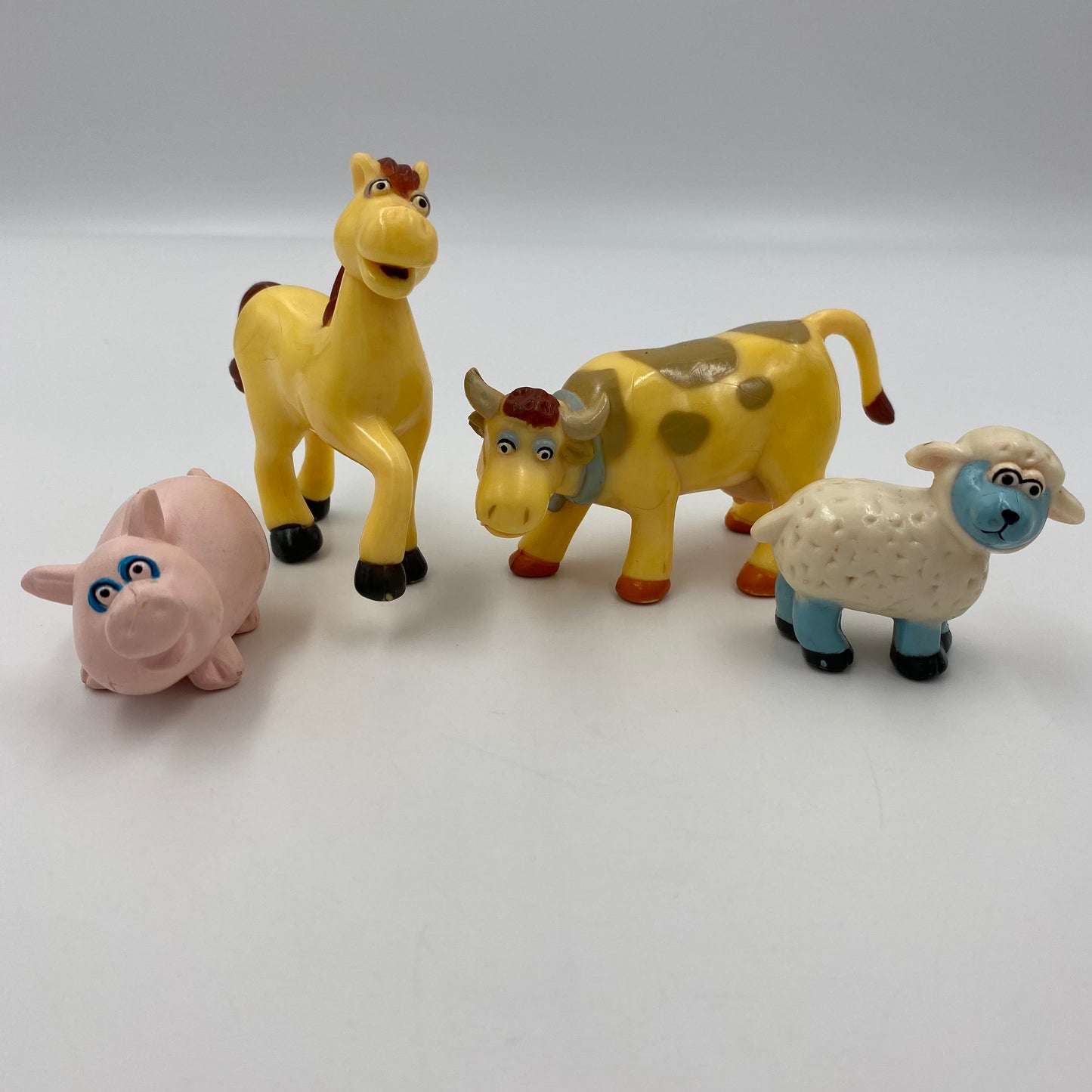 Sesame Street Farm: Farm Animals figurines (early 90’s) Illco/Tyco