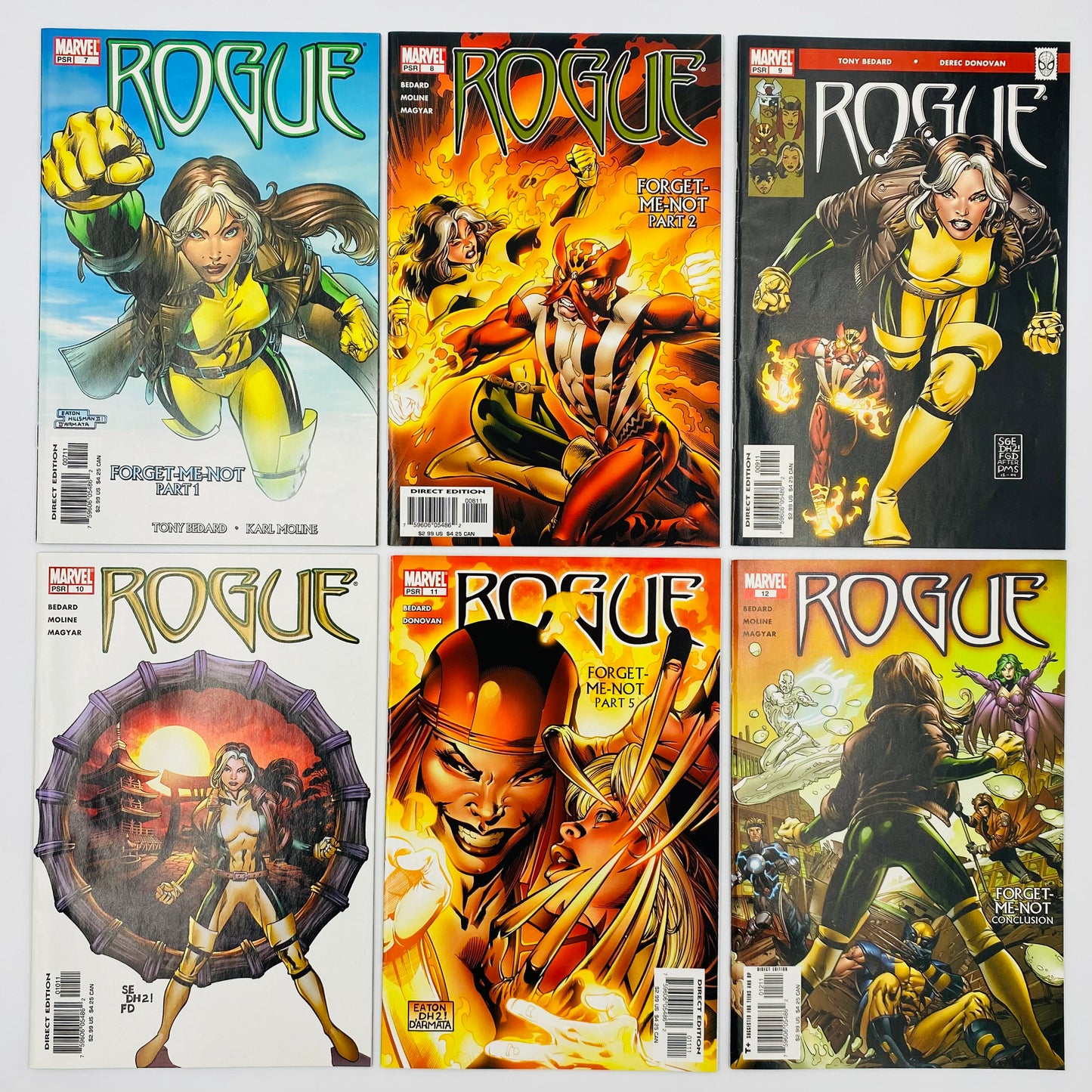 Rogue #1-12 “Going Rogue” & “Forget-Me-Not” (2004-2005) Marvel