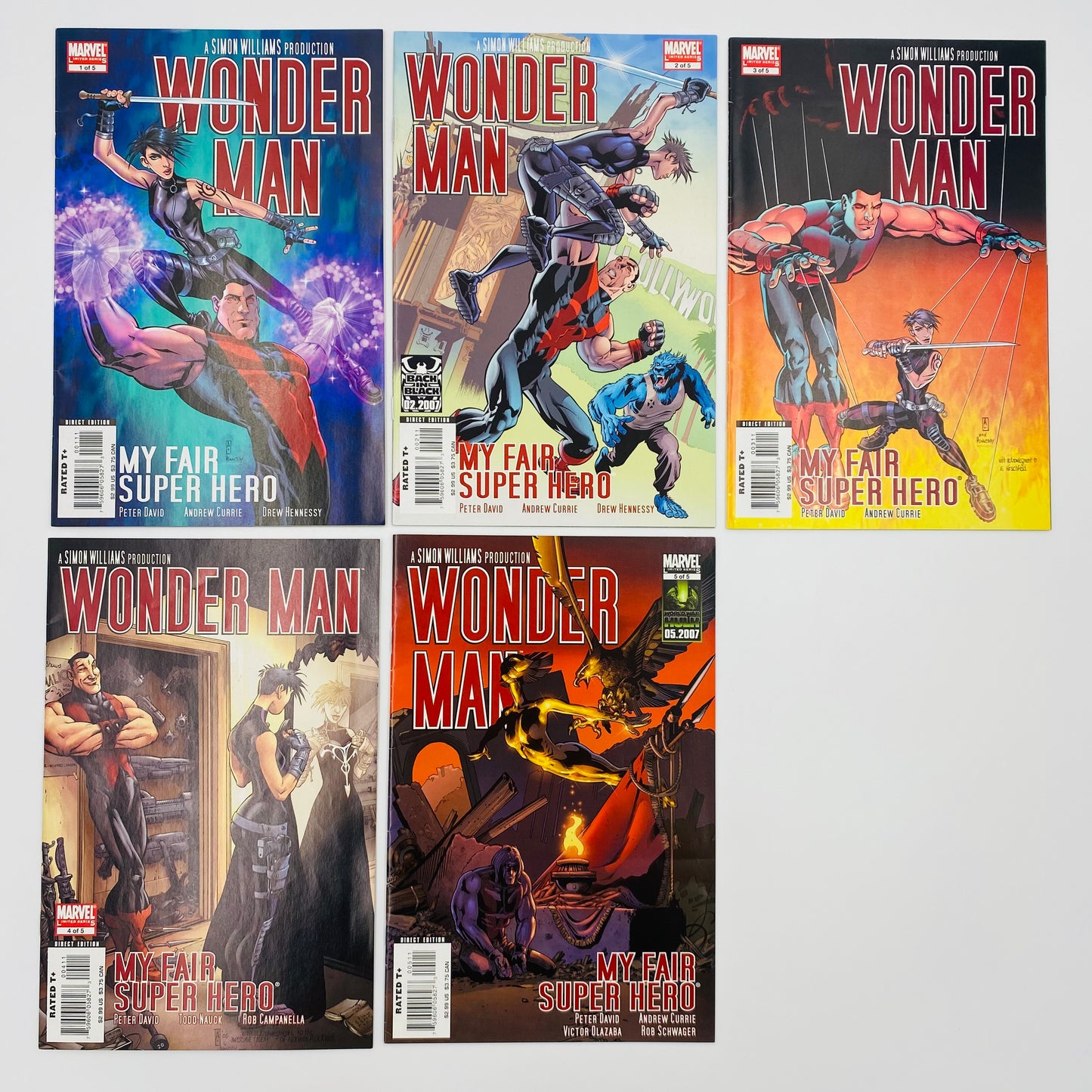 Wonder Man & Beast Fun Pack: Avengers Two Wonder Man and the Beast #1-3 (2000) Wonder Man #5-6 (1992) Wonder Man Annual #2 (1993) Wonder Man My Fair Super Hero #1-5 (2007) Marvel