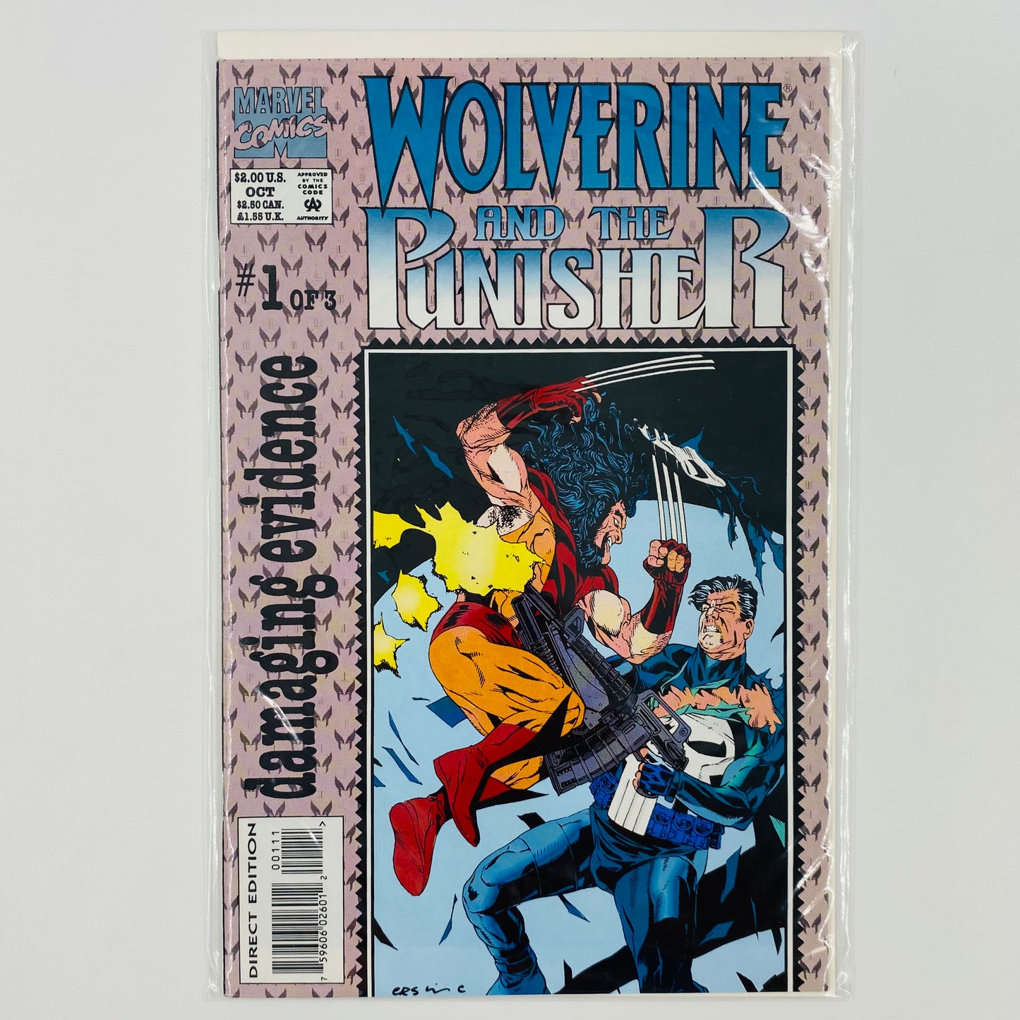 Wolverine and the Punisher Damaging Evidence #1 (1993) Marvel