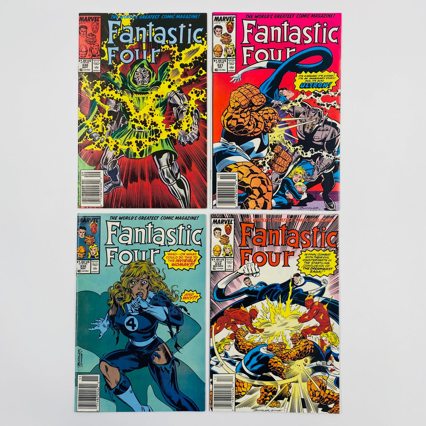 Fantastic Four #326-333 “DreamQuest Saga” (1989) Marvel