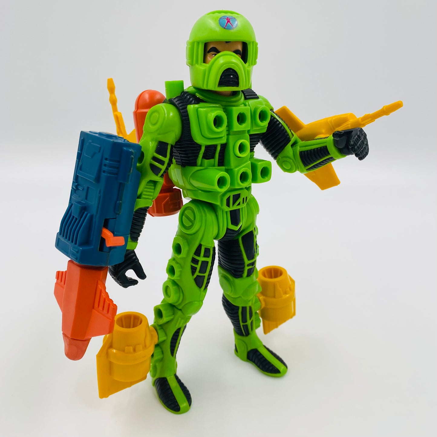 Centurions Max Ray with Cruiser loose 7” action figure (1986) Kenner