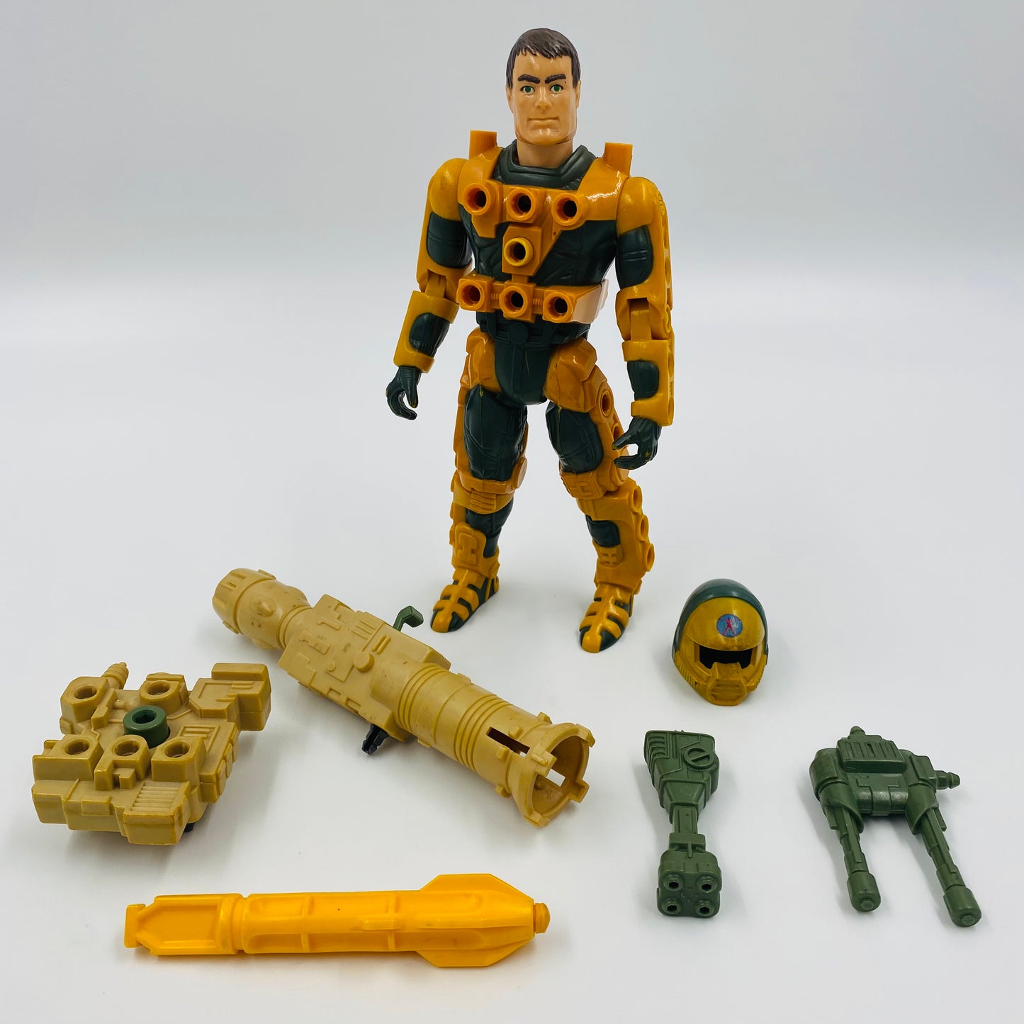 Centurions Jake Rockwell with Fireforce loose 7” action figure (1986) Kenner