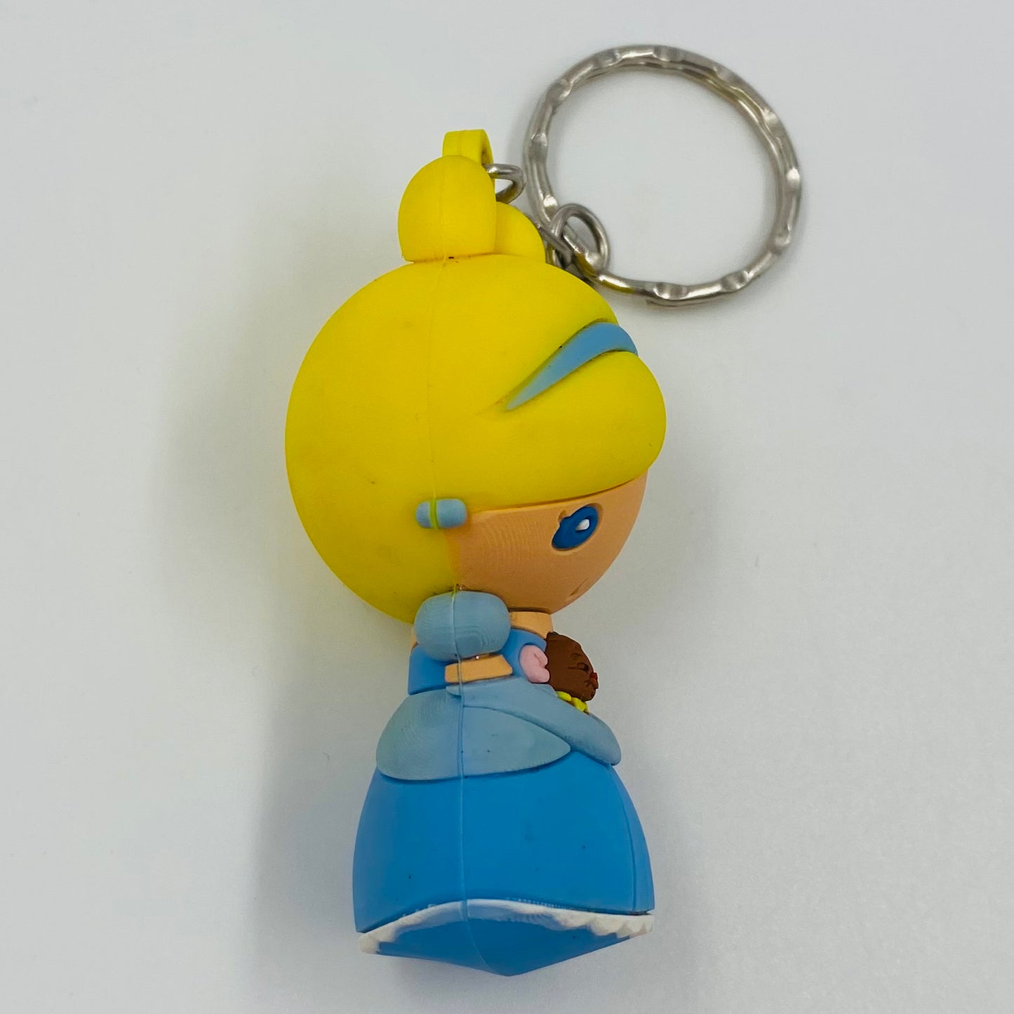 Disney Princess Figural Bag Clip Cinderella and Gus 3” keychain