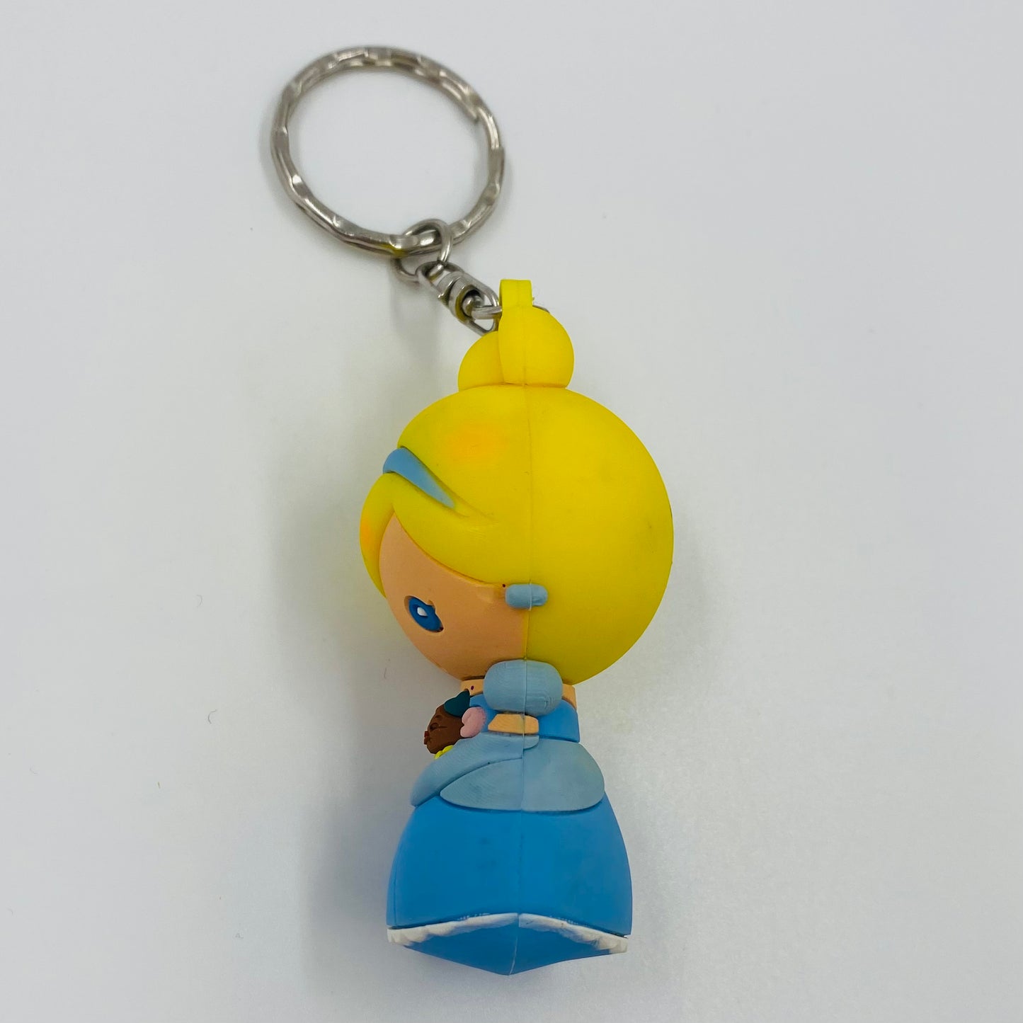 Disney Princess Figural Bag Clip Cinderella and Gus 3” keychain